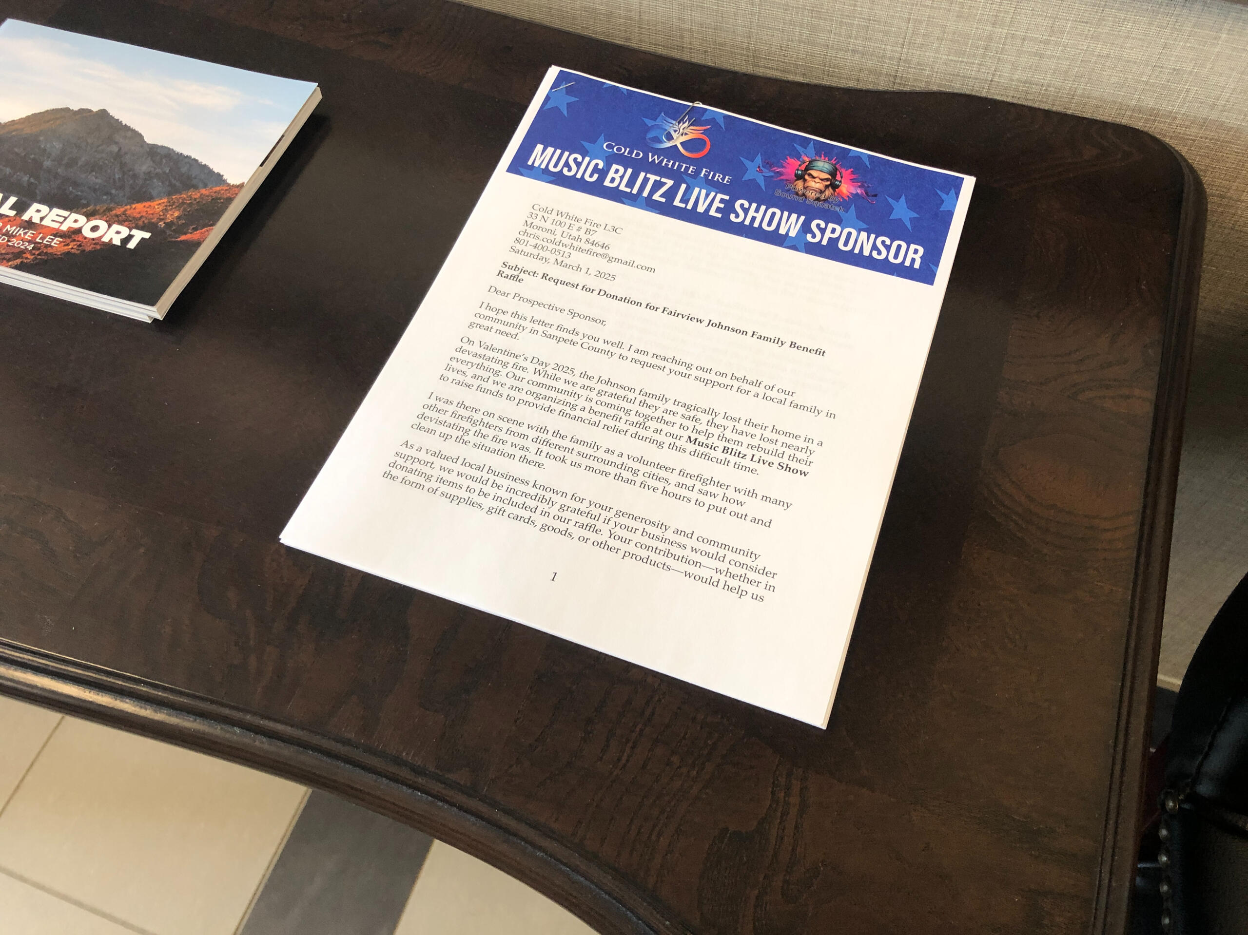 Sponsorship / Donations Invitation